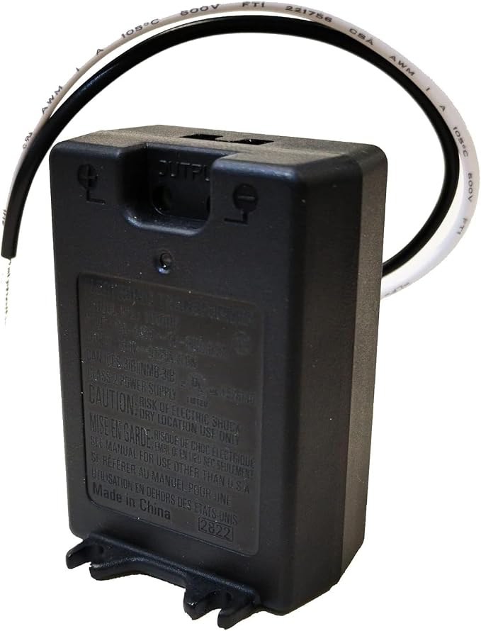 Newhouse Hardware 16TR-P 120-240V Input, 16 VDC/10VA Output Doorbell Transformer by NewhouseHardware