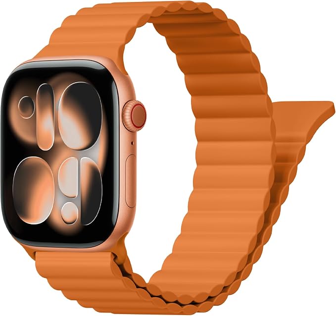 Magnetic Sport Bands for Apple Watch Band 40mm 38mm 41mm 42mm 44mm 45mm 46mm by BXUXOHS