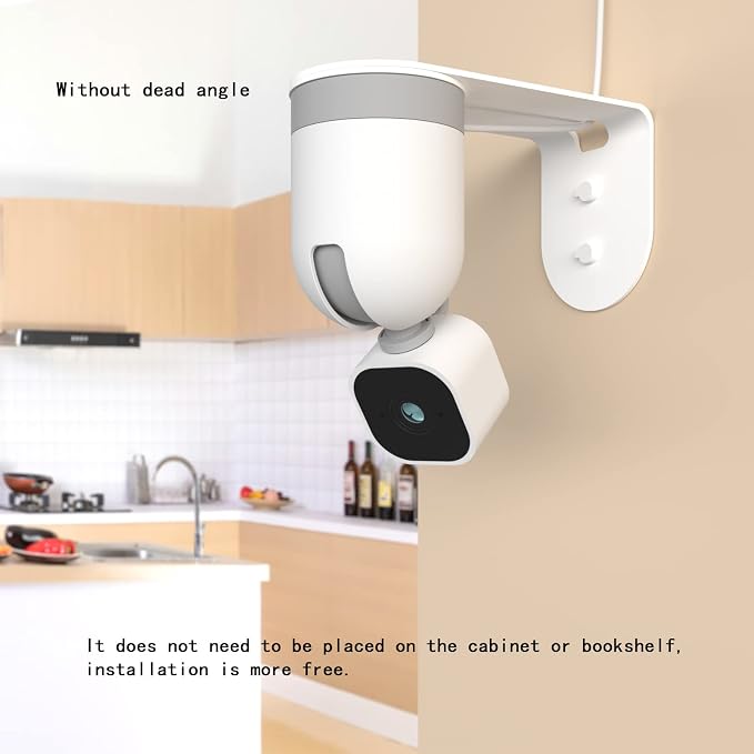 Zwolf Metal Wall Mount for Blink Mini Pan Tilt Camera, Provide Better Viewing - Image 4
