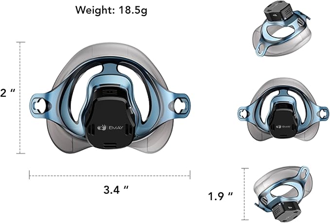 EMAY Sleep Breathing Monitor for Airflow Tracking | Record Breathing - Image 7