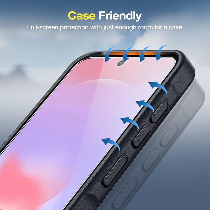 2+2 Pack for Samsung Galaxy A37 5G Screen Protector & Camera Lens Protector - Image 6