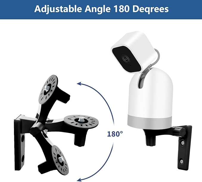 Wall Mount Compatible with Blink Mini Pan-Tilt Camera WYZE Cam Pan V3 Ceiling - Image 2