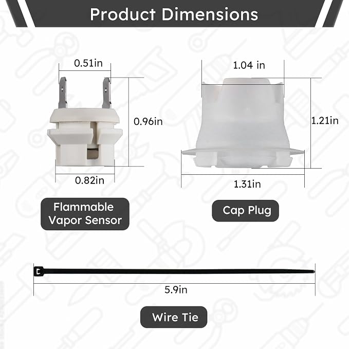 SP20172 Flammable Vapor FV Sensor Kit | AP13447-3 - Image 3