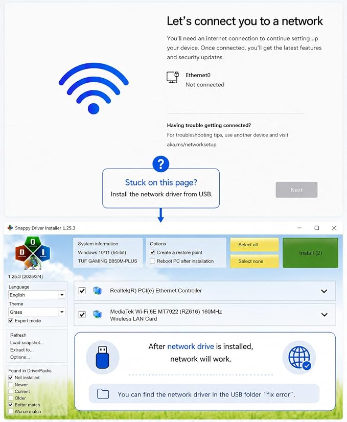 64GB - Bootable USB Drive 3.2 for Windows 11/10 / 8.1/7, Install/Recovery - Image 5