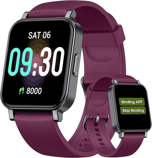 Pedometer Watch Senior Friendly No App/Phone Required, Waterproof Fitness by TYKOIT