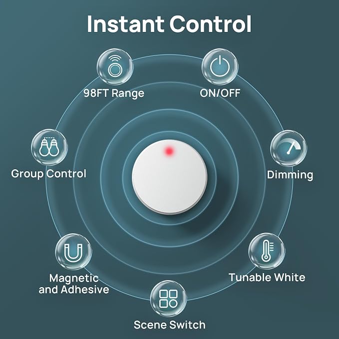Linkind Matter Smart Light Bulb, WiFi Smart Bulbs - Image 3