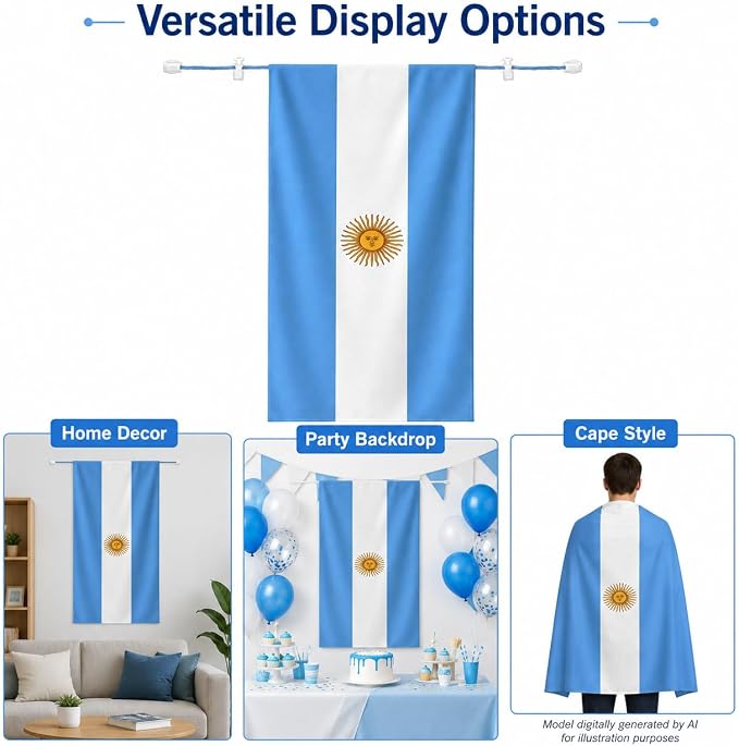 Flag Cape, Wearable Flag Costume, Be Suitable - Image 7