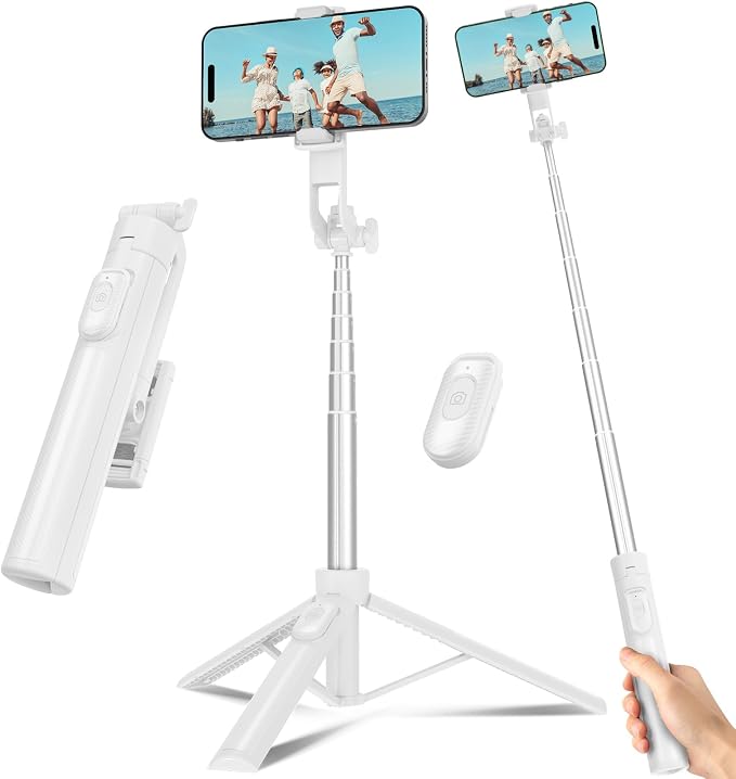 Selfie Stick Travel Tripod for Cell Phone by Liphisy