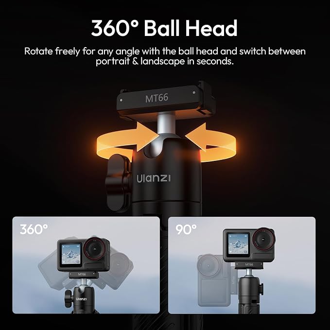 ULANZI MT66 Magnetic Mini Extension Rod Tripod - Image 7