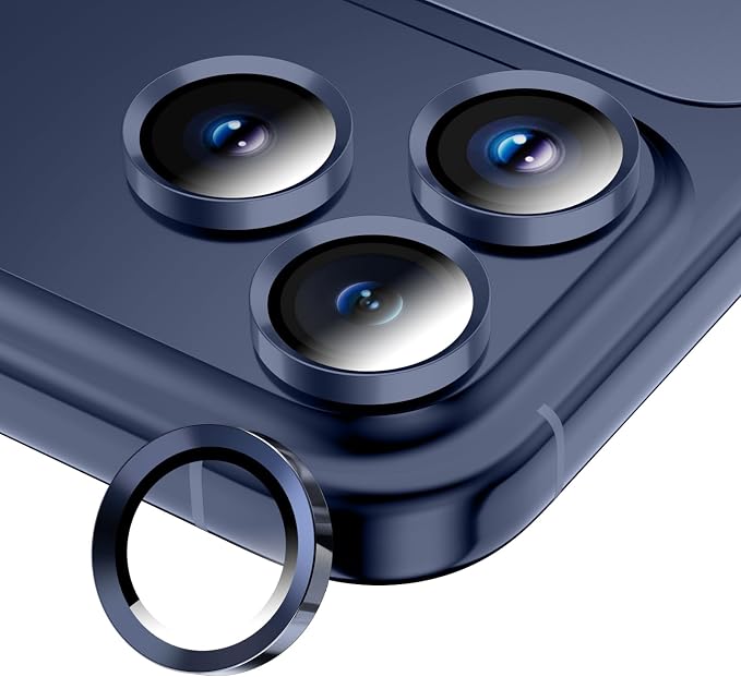 for iPhone 17 Pro/iPhone 17 Pro Max Camera Lens Protector, Tempered Glass by WumigooProducts