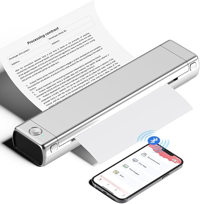 Phomemo M08F Portable Printers Wireless by Phomemo