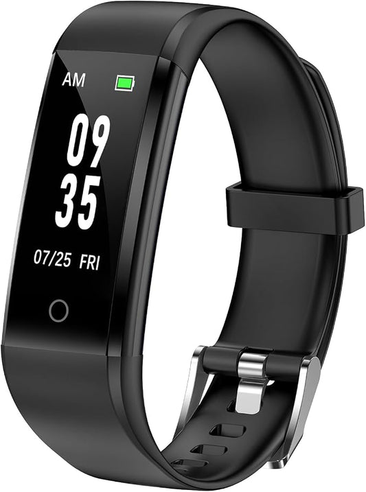 Pedometer Watch No Bluetooth No APP No Phone Required, Simple Fitness Tracker by FashionSports