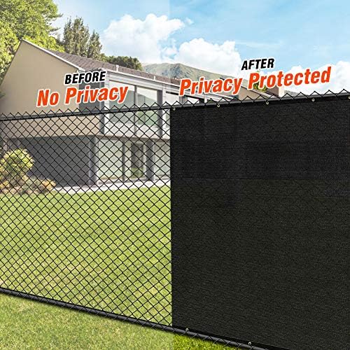 iCover 4x50ft Privacy Screen Fence, Outdoor Fencing Panels, Garden Windscreen - Image 2