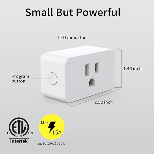 Minoston Z-Wave Plug, 800 Smart Plug, Built-in Repeater Range Extender - Image 8
