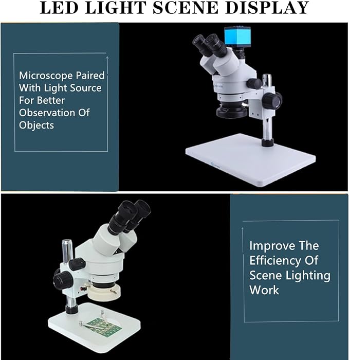 TreochtFUN Microscope Light Led Ring Illuminator, Microscope Lighting - Image 3