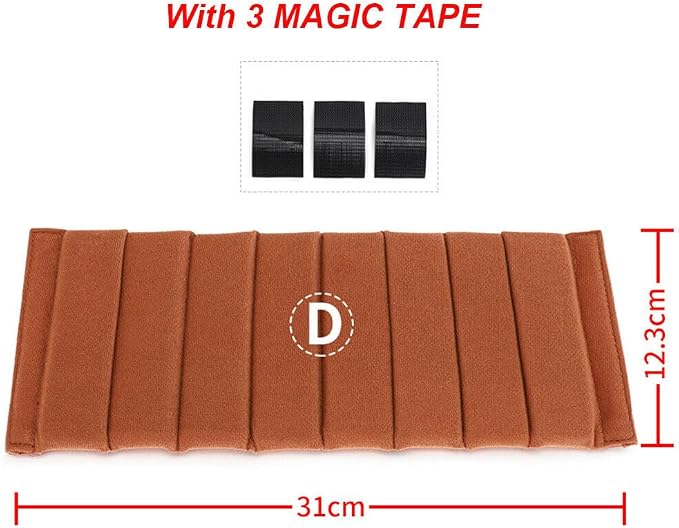 4-Pack Camera Bag Case Insert Partition Divider Separator Pad Protective Lens - Image 5