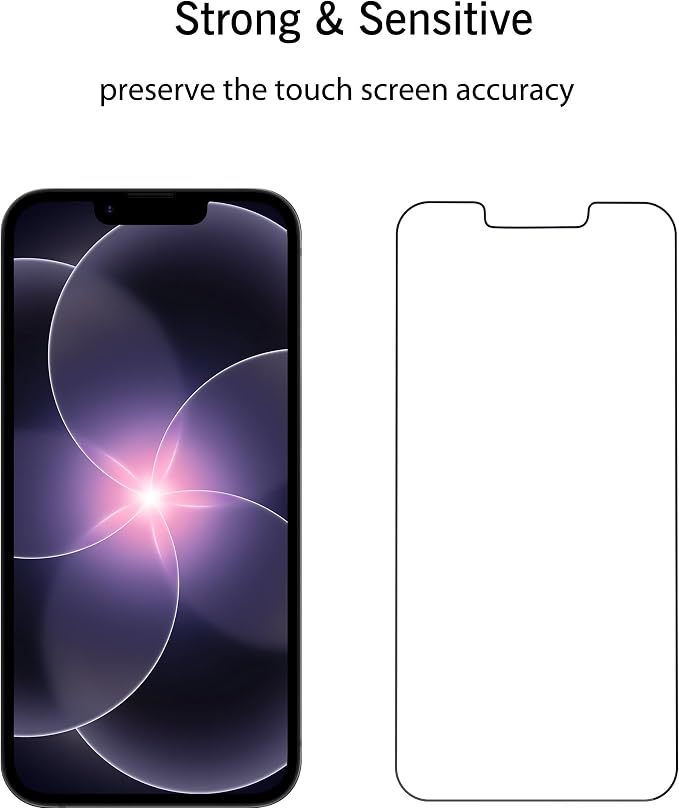 Ailun Screen Protector for iPhone 17e / iPhone 16e / iPhone 14 / iPhone 13 / - Image 5