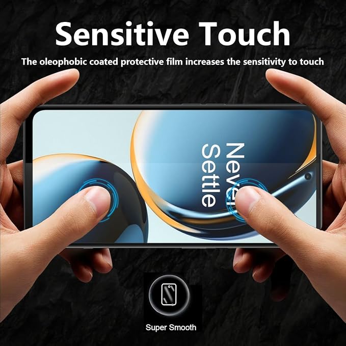 2 Pack Privacy Tempered Glass for OnePlus Nord N30 5G Screen Protector - Image 8