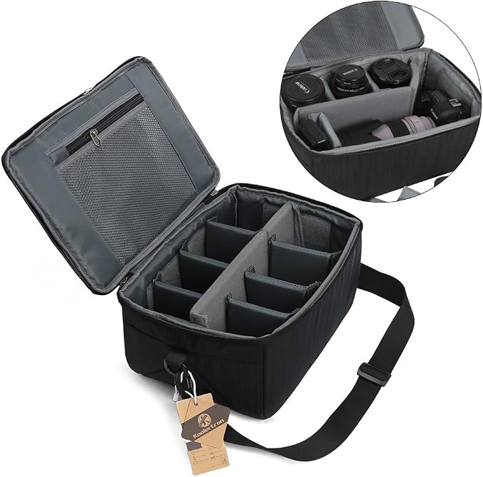 Koolertron Dslr Camera Insert Bag Purse Universal Liner Lens Pouch Partition - Image 6