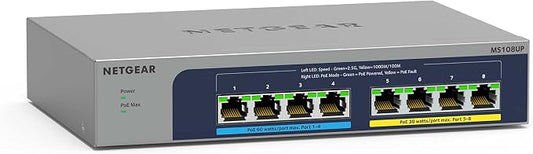 NETGEAR 8-Port Ultra60 Multi-Gigabit Ethernet Unmanaged Network Switch - by NETGEAR