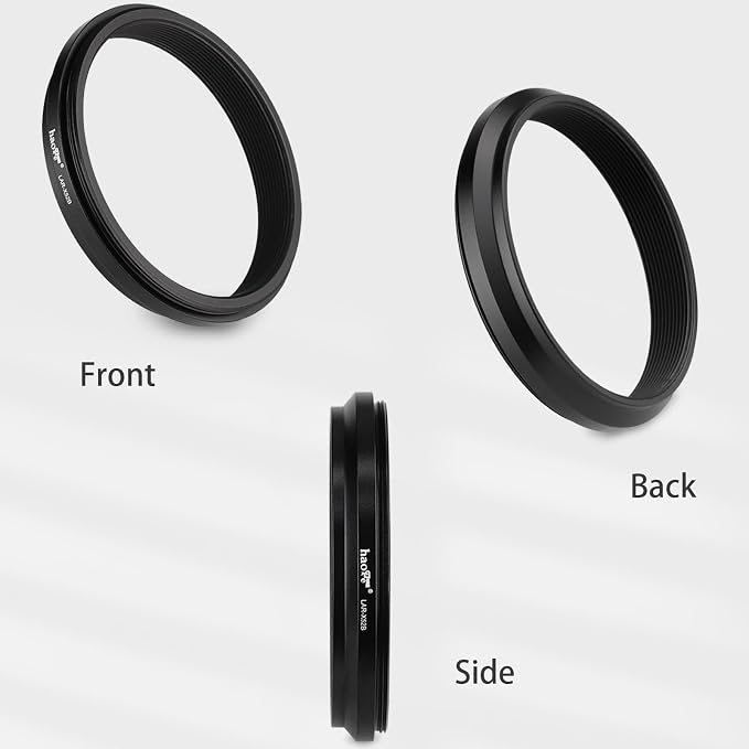 Haoge Lens Filter Adapter Ring for Fujifilm X100VI Fuji FinePix X100V Camera - Image 3