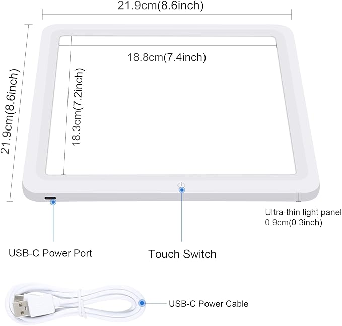 LED Shadowless Light Panel Pad for Photo Studio Box, PULUZ Photography Soft - Image 2