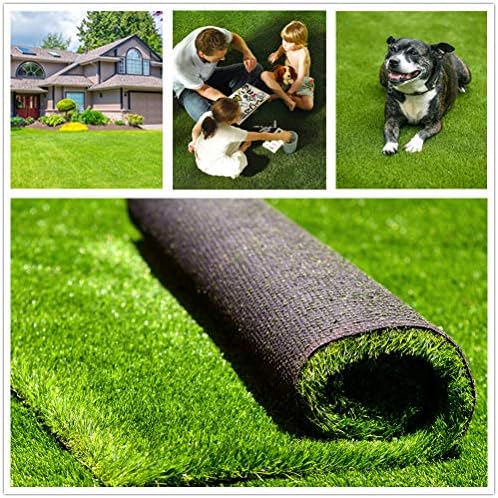 Fas Home Artificial Grass Turf 10x38 ft, Fake Grass Rug by WelcometoFasward