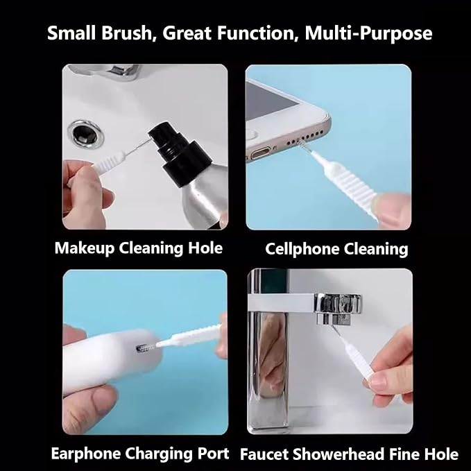 Charge Port Cleaning Tool Kit for iPhone 16 Pro Max, Anti-Clogging Mini Brushes - Image 5