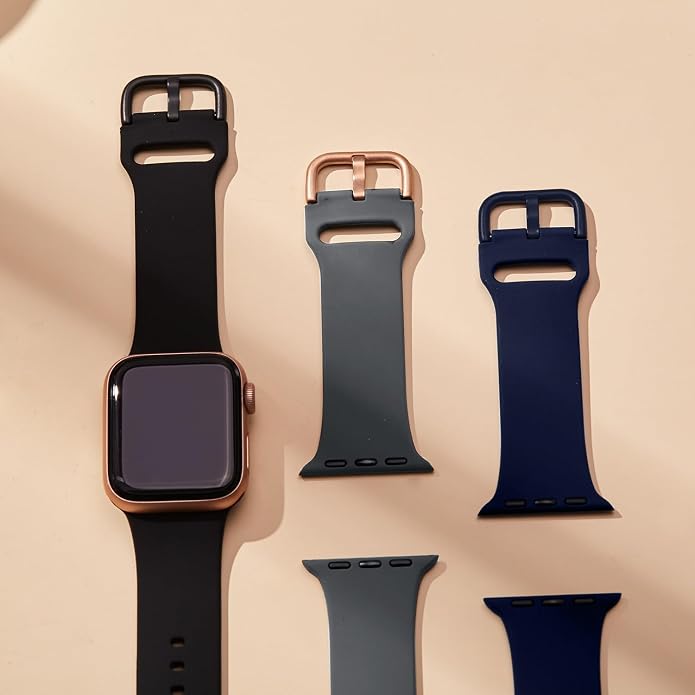 Sport Band Compatible with Apple Watch Bands 49mm 46mm 45mm 44mm 42mm 41mm 40mm - Image 4