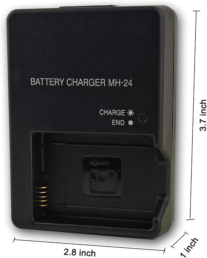 MH-24 Quick Battery Charger for Nikon EN-EL14 EN-EL14a, Compatible - Image 7