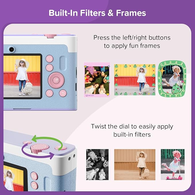 myFirst Camera Insta Lux Instant Print Camera, Real High-Definition Color Prints - Image 7