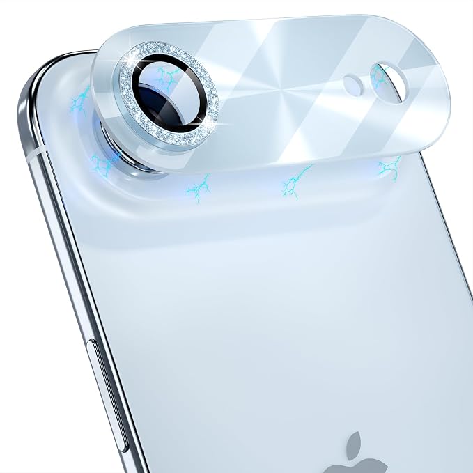 Choiche Compatible for iPhone 17 Air Camera Lens Protector, Bling Camera Cover by Choiche