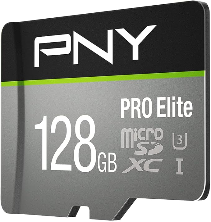 PNY 128GB PRO Elite Class 10 U3 V30 microSDXC Flash Memory Card - Image 2