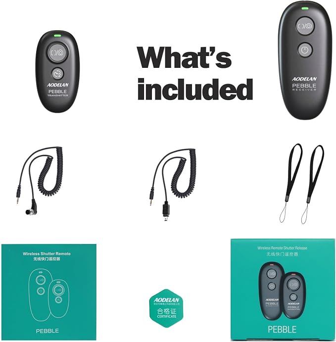 AODELAN Wireless Shutter Release Remote Control - Image 9