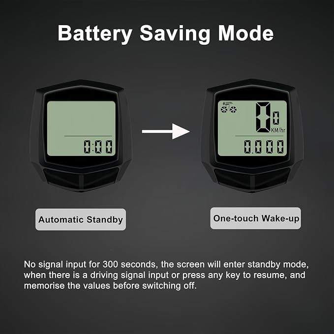 Bike Computer, Bike Speedometer and Bicycle Odometer Waterproof Cycling/Cycle - Image 4