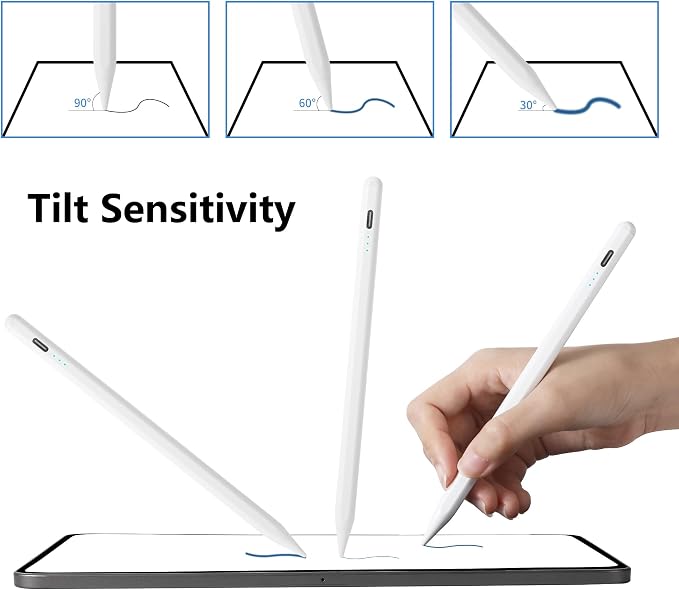 Stylus Pen for iPad A16 11th 10th 9th 8th 7th 6th Generation, iPad Pro 12.9 11 - Image 4