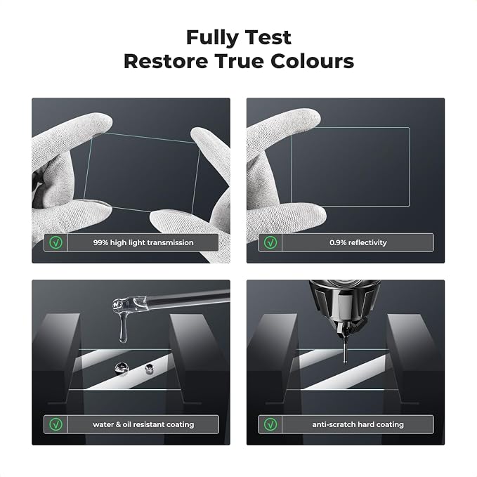 K&F CONCEPT 3pcs Screen Protector Compatible - Image 2