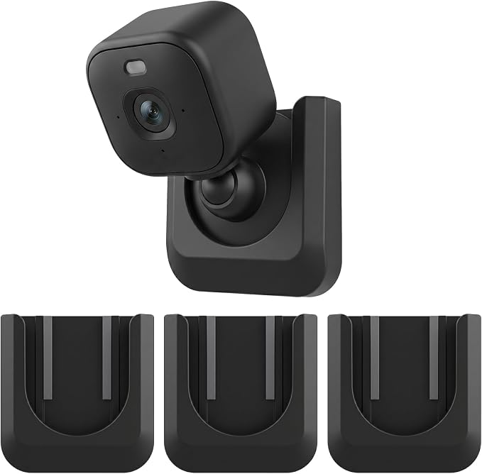 Blink Mini 2K Camera Adhesive Wall Mount Bracket, Strong Adhesive Durable by KIDJOYO