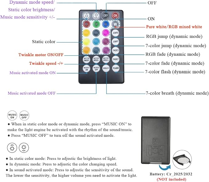 AKEPO Upgraded APP Twinkle Fiber Optic Lights kit - Image 2