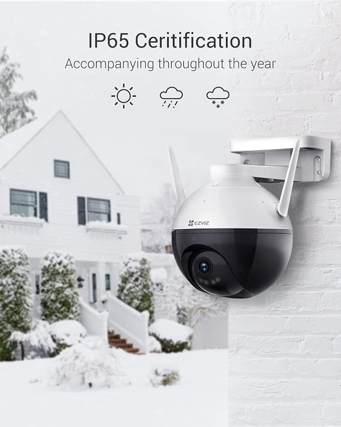 EZVIZ 360° Security Camera Outdoor, WiFi Camera - Image 7
