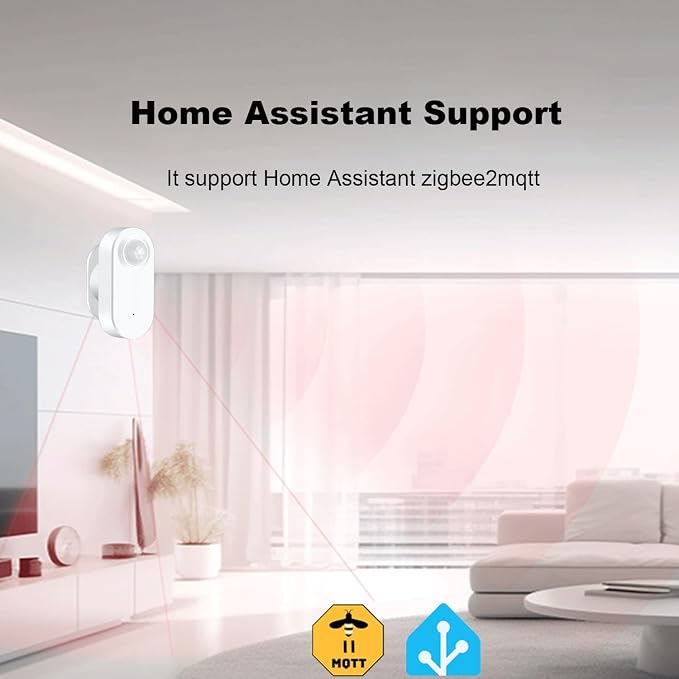 Haozee Smart Motion Sensor, Zigbee PIR Motion Sensor - Image 2