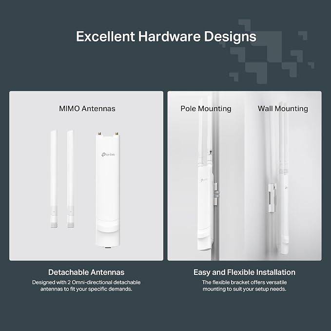 TP-Link Festa F52-Outdoor AC1200 Dual Band Wireless Outdoor Access Point | Free - Image 7