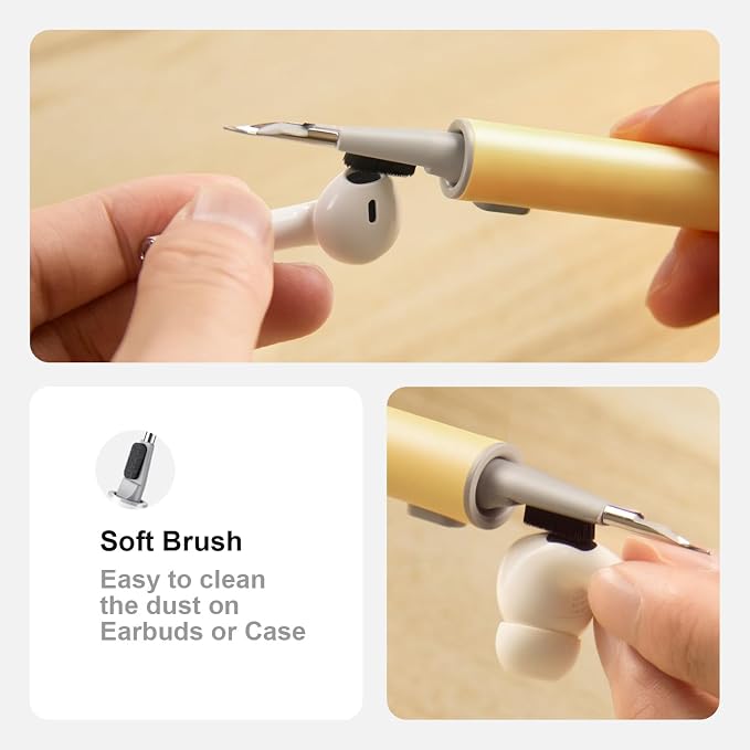 Hyashee Cleaner Kit for Airpods Pro 1 2 3 Multi-Function Cleaning Pen - Image 3
