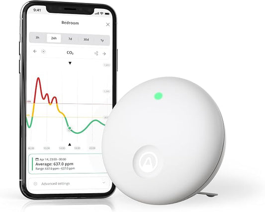 Airthings 322 Wave Enhance -Indoor Air Quality Monitor by Airthings