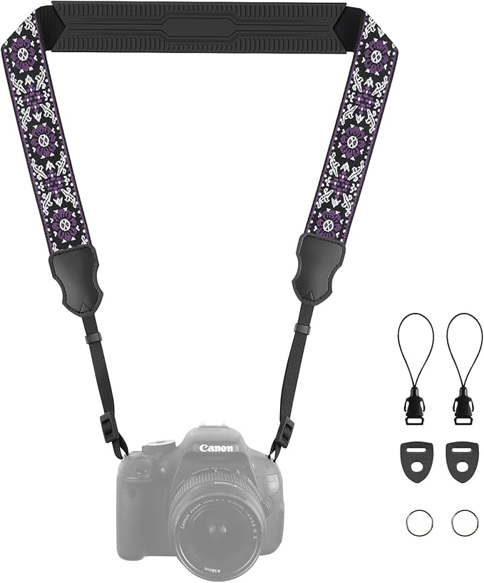 FIEIL Neck Strap Silicone Camera Straps by FIEIL