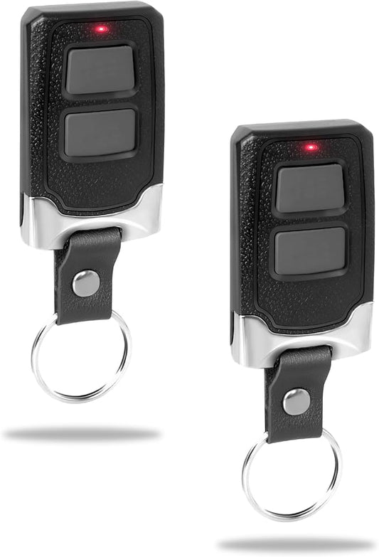 2 for Chamberlain LiftMaster Craftsman Garage Door Opener Remote Keychain | by CreaCityDirect