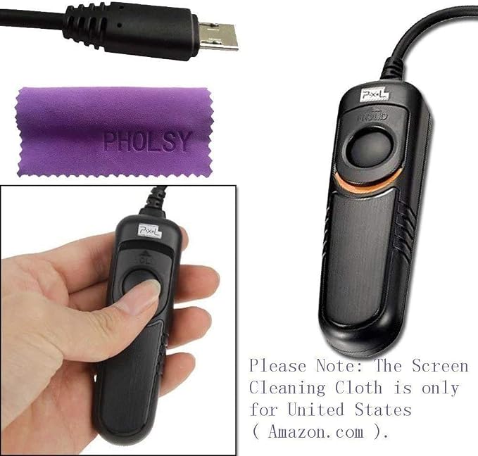 Pixel Wired Shutter Remote Control S2 Remote Shutter Release Cable - Image 7