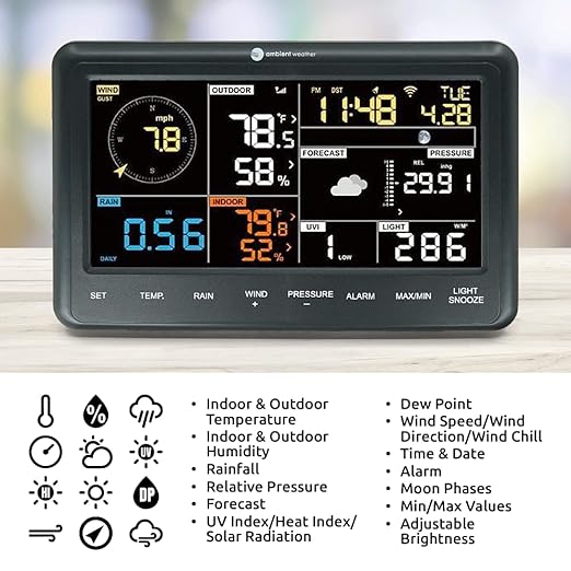 Ambient Weather WS-2902 WiFi Smart Weather Station - Image 4