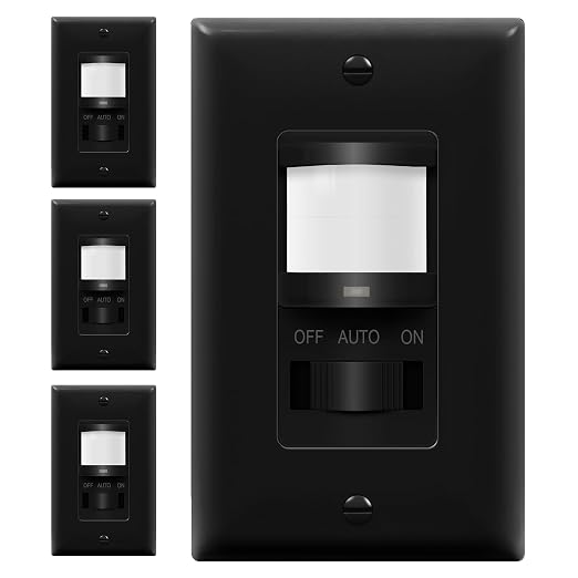 TOPGREENER Occupancy/Vacancy PIR Motion Sensor Light Switch, Learning Function by TOPGREENER
