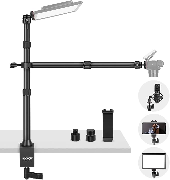 NEEWER TL253A+DS001 Table Camera Tripod by Neewer